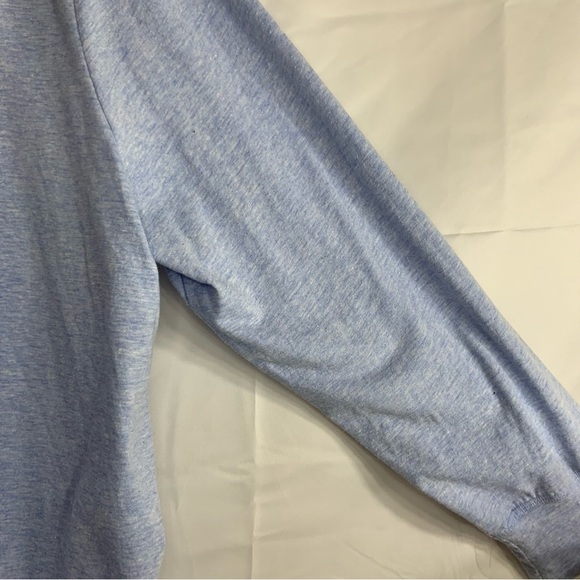 NWT Ideology Heather Blue Plus Full Zip Up Hoodie, size 2X - Picture 5 of 12